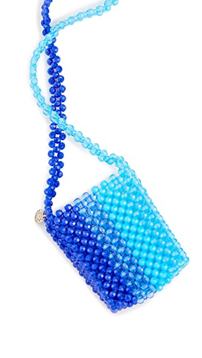 Shop Susan Alexandra Micro Ombre Bag In Blue Multi