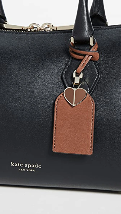 Shop Kate Spade Tate Small Duffel Bag In Black