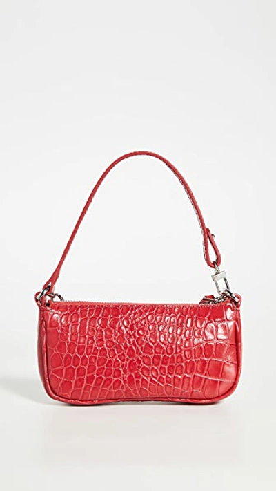 Shop By Far Mini Rachel Bag In Red