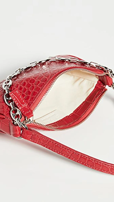 Shop By Far Mini Rachel Bag In Red