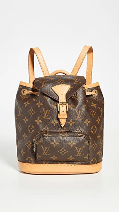 Pre-owned Louis Vuitton Monogram Backpack (previously Owned) In Lv Print