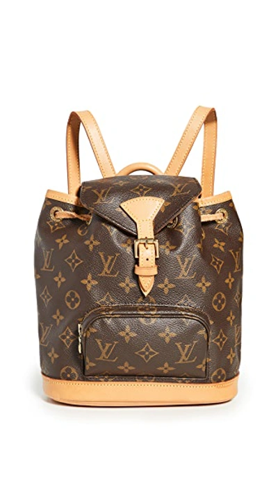 Pre-owned Louis Vuitton Monogram Backpack (previously Owned) In Lv Print