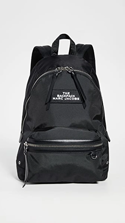 Shop Marc Jacobs The Large Backpack In Black