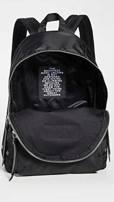 Shop Marc Jacobs The Large Backpack In Black