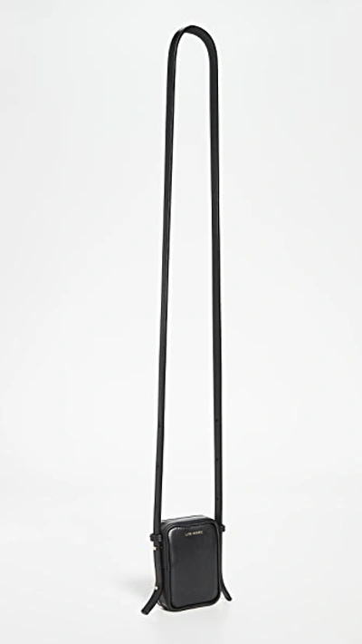 Shop Lutz Morris Norman Crossbody Bag In Black Lizard