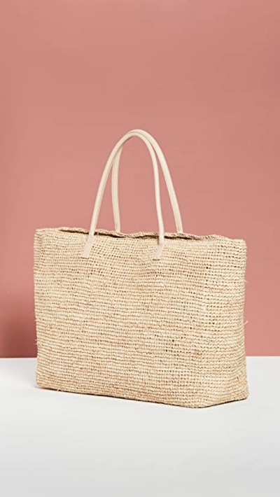 Shop Hat Attack Chic Tote In Natural