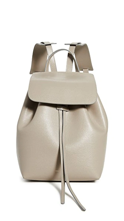 Shop Mansur Gavriel Mini Backpack In Elefante