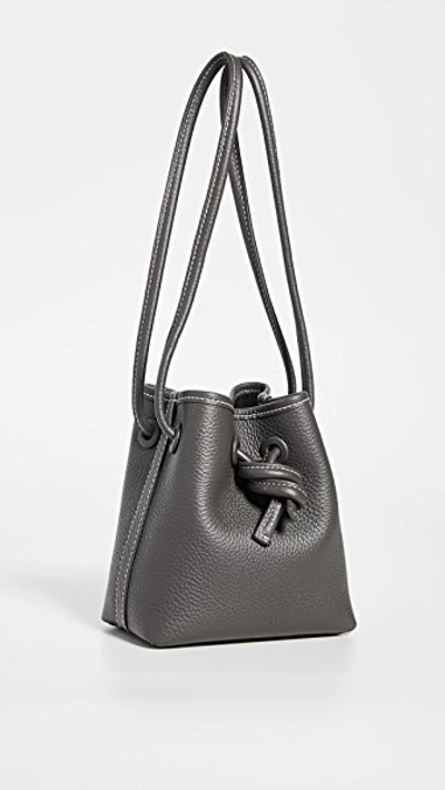 Shop Vasic Bond Mini Mini Bag In Gray