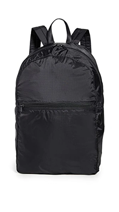 Shop Baggu Packable Backpack In Black