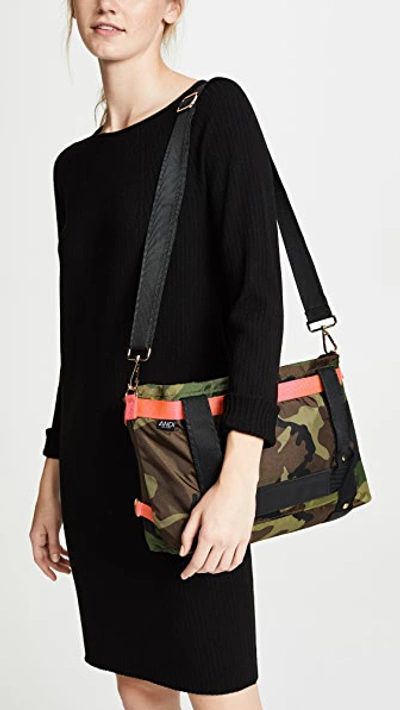 Shop Andi Small Tote In Camo/pink