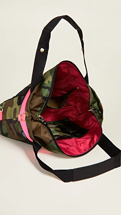 Shop Andi Small Tote In Camo/pink