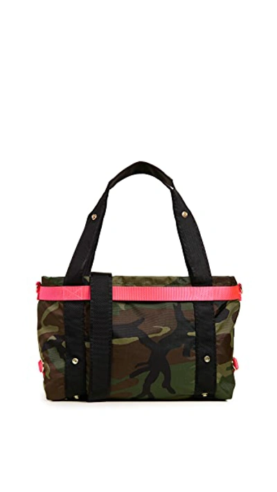 Shop Andi Small Tote In Camo/pink