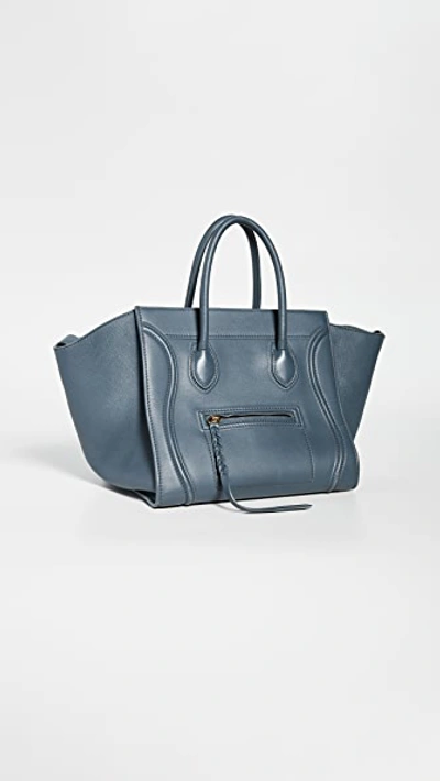 Pre-owned Celine Blue Medium Phantom Bag
