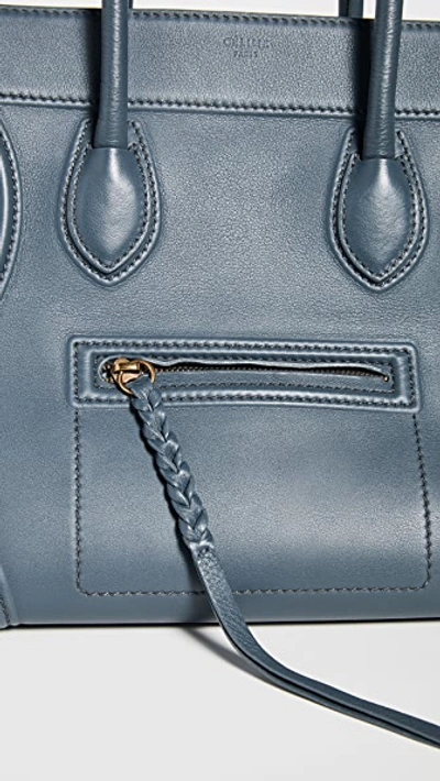 Pre-owned Celine Blue Medium Phantom Bag