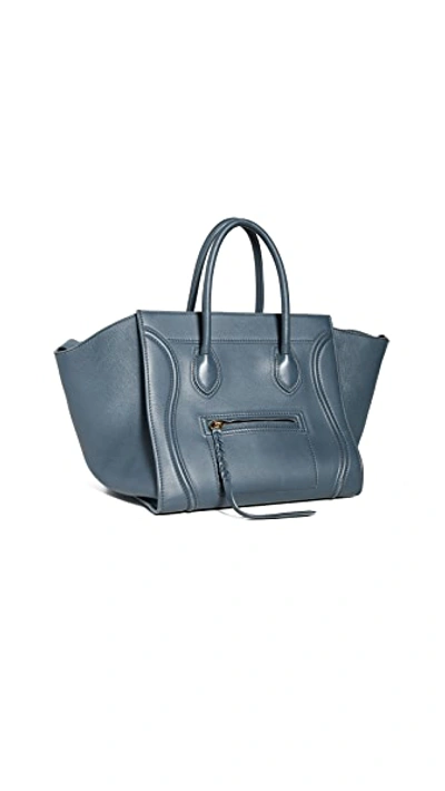 Pre-owned Celine Blue Medium Phantom Bag