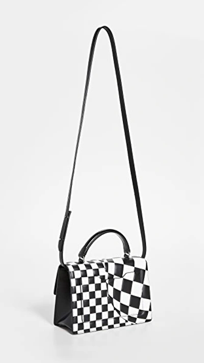 Shop Off-white Jitney 1.4 Bag In Black/white