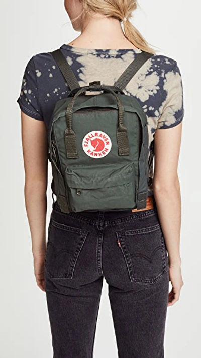 Fjall Raven Kanken Mini Backpack In Forest Green | ModeSens