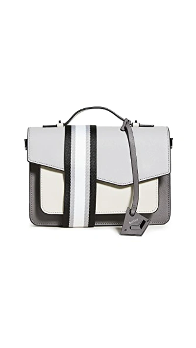Shop Botkier Cobble Hill Crossbody Bag In Pewter Combo