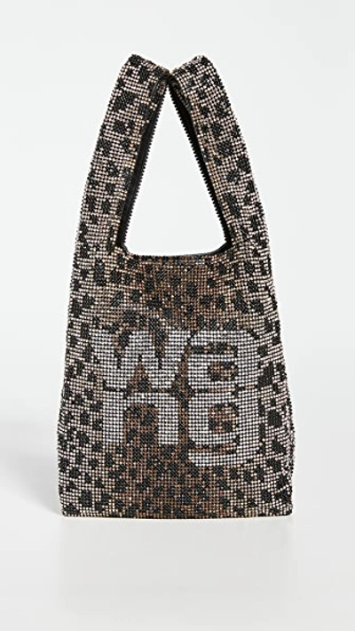 Shop Alexander Wang Wangloc Mini Shopper Tote In Leopard