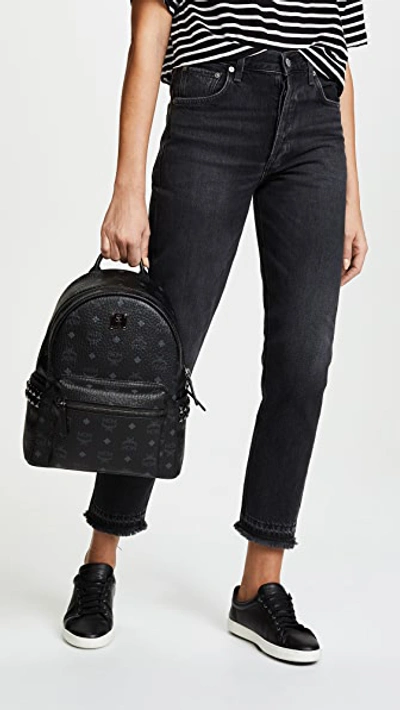 Shop Mcm Small Backpack In Black