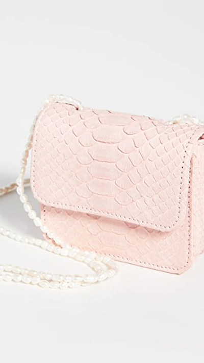Shop Gelareh Mizrahi Micro Mini Pearl Bag In Light Pink