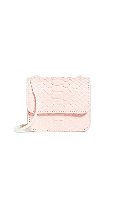 Shop Gelareh Mizrahi Micro Mini Pearl Bag In Light Pink