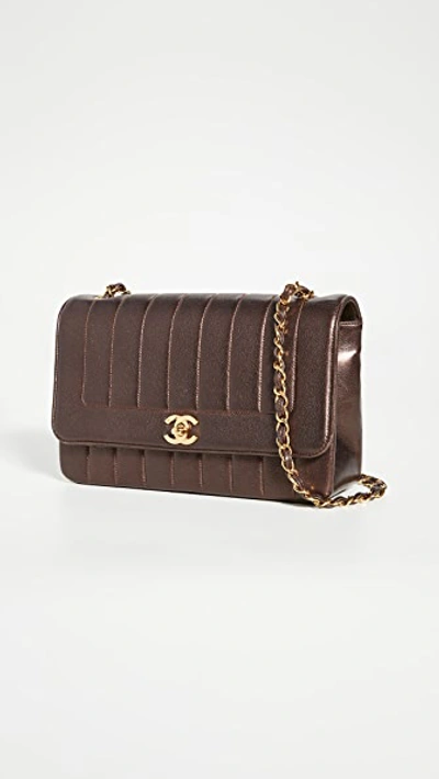 Pre-owned Chanel Brown Flap Bag