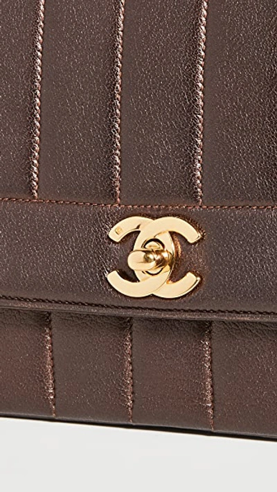 Pre-owned Chanel Brown Flap Bag