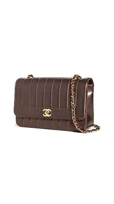 Pre-owned Chanel Brown Flap Bag