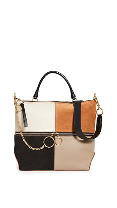Shop See By Chloé Emy Satchel Bag In Caramelo