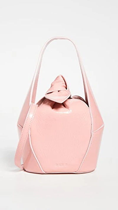 Shop Dlyp Top Knot Mini Bag In Mushy Blush
