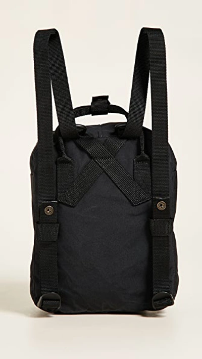 Shop Fjall Raven Kanken Mini Backpack Black One Size