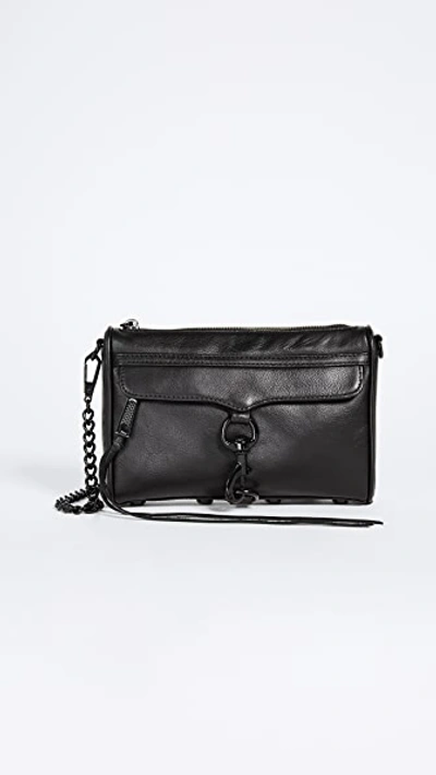 Shop Rebecca Minkoff Mini Mac Bag In Black