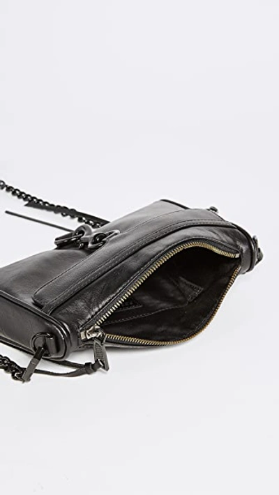 Shop Rebecca Minkoff Mini Mac Bag In Black