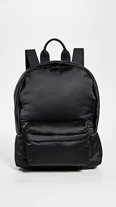 Shop Mm6 Maison Margiela Padded Backpack In Black