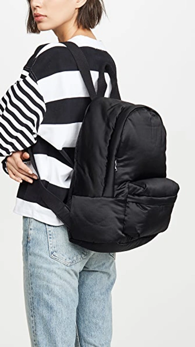 Shop Mm6 Maison Margiela Padded Backpack In Black