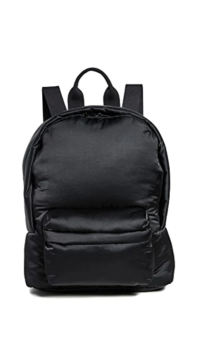 Shop Mm6 Maison Margiela Padded Backpack In Black