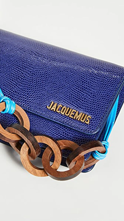 Shop Jacquemus Le Riviera Bag In Blue