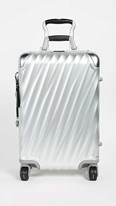 Shop Tumi International Carry On In Silver