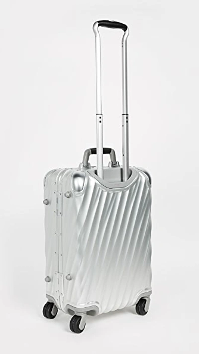 Shop Tumi International Carry On In Silver