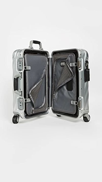 Shop Tumi International Carry On In Silver