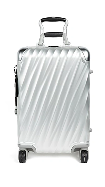 Shop Tumi International Carry On In Silver