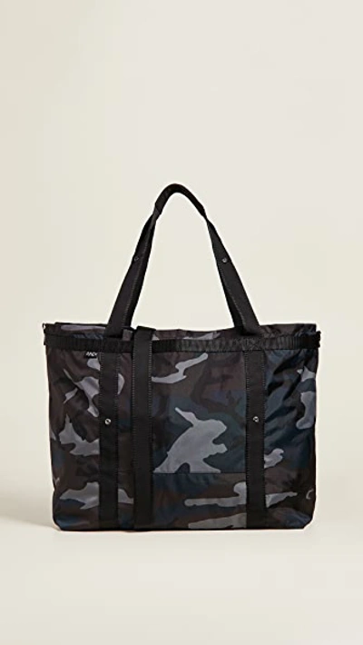 Shop Andi Weekender Bag In Ink Camo