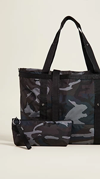 Shop Andi Weekender Bag In Ink Camo