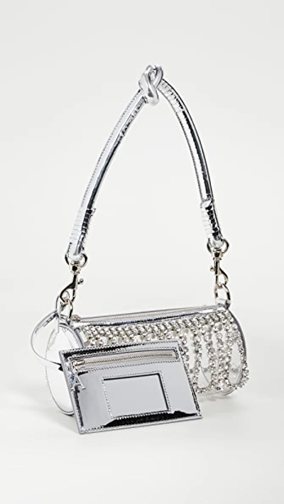 Shop Area Roll Bag In Silver/clear