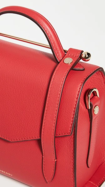 Shop Strathberry Allegro Mini Bag In Ruby