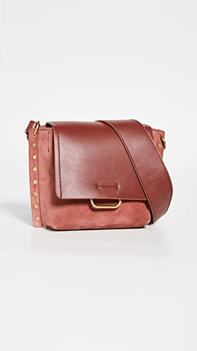 Shop Isabel Marant Kleny Bag In Rosewood