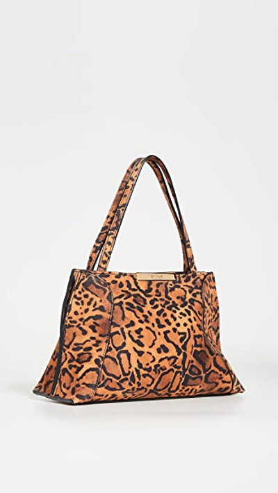 Shop By Far Charlotte Bag In Leopard Print
