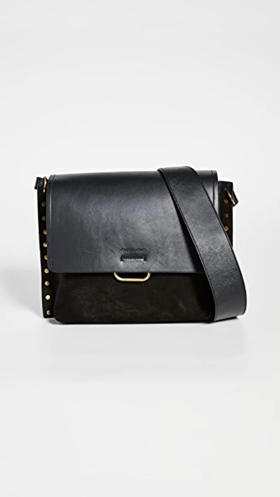 Shop Isabel Marant Asli Bag In Black