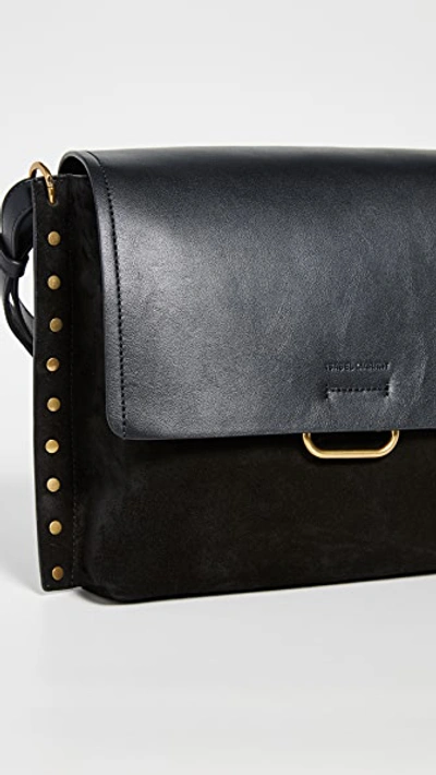 Shop Isabel Marant Asli Bag In Black